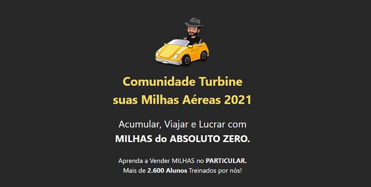 milhas aereas 2021