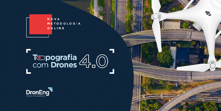 topografia com drones